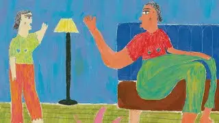 hi mom - infinite painter time lapse illustration #speedpaint 
