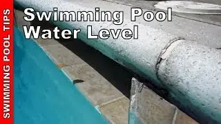 Pool Water Level, proper water level