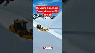 Russia's Deadliest Snowstorm in 30 Years! #russia #usa #shorts #fortnite