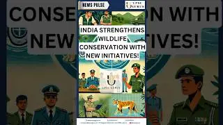 India's Bold Wildlife Conservation Moves! UPSC GURUS NEWS PLUS  5/3/25