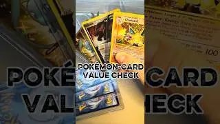 Pok&eacute;mon-Card value check📉😱 #pokemon #pokemoncards #pokemontcg