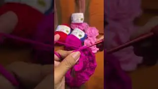 Making crochet flower rose #rose #crochet #handmade #beginners #making #beautiful #highlights #diy