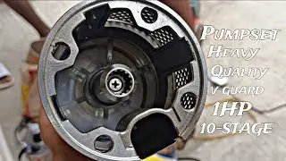V-GUARD OIL COOLED SUBMERSIBLEPUMPSET 1HP 10STAGE HOW TO INSTALL