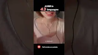 Cheering you up in 43 languages 💪🏻💗 #asmr