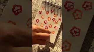 Painting with a ladyfinger 🎨 #ytshortsindia #artshorts #ladyfingerpainting #fingerpaints #asmr