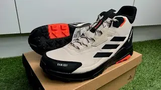 Adidas Terrex Anylander Mid-Rain RDY Hiking Shoes Review - On Feet & Unboxing ASMR!