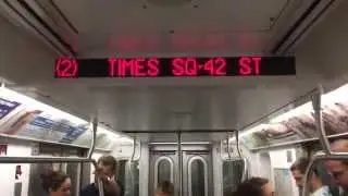 New NYC Subway Automated Announcements: R142 2 train