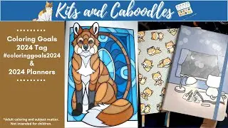 Coloring Goals 2024 Tag #coloringgoals2024 & 2024 Planners