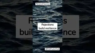 Rejections build resilience 💪🏋️&zwj;♂️#rejection #success #personalsuccess #subscribe #resilience