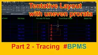 TP Client Tracing 2 of Tentative layout for uneven prorata #mahavastu #tpclient #construction #bpms