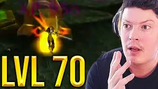 Dinging Level 70 LIVE ON STREAM ! WoW Classic PvP Highlights