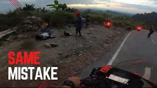 Keokradong Bike Accident 🥲                                   #foryou #viralvideo #youtube#sad#rider 