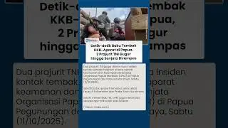 Baku Tembak KKB-Aparat di Papua, 2 Prajurit TNI Gugur hingga Senjata Api Dirampas