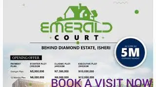 ISHERI PROPERTY BEHIND DIAMOND ESTATE FOR LAGOS HOME OWNERS AND REAL ESTATE INVESTORS,