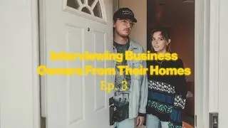 Interviewing Business Owners From Their Home