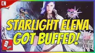 FFBE CN улучшена Starlight Elena! РЕАЛЬНЫЙ мета-определяющий урон? [Final Fantasy Brave Exvius China]