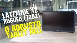 O Robusto Tablet da Dell Latitude 12 7202 , Intel dual core, 256GB ssd, 8Gb mem&oacute;ria, Windows 7 Pro