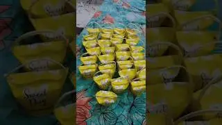 Return gift idea for kids from paper cup| gift basket idea from paper cup#papercraft#papercup#diy