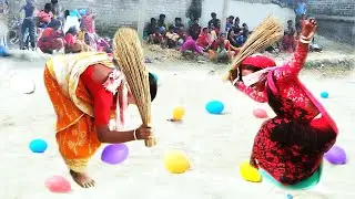 এমন মজার খেলা না দেখলে পুরো মিস 😜| gramer khela 😇। We Champion 😍।
