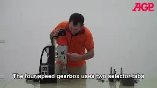 AGP【MD120/4 Speed Magnetic Drilling Machine】Product Introduction and Operation