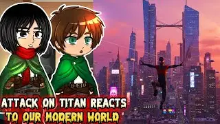 Attack on Titan Reacts to Our Modern World | Life Without Titans