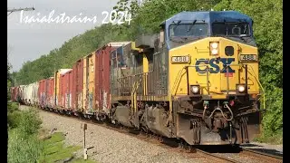 2023 Nathan Raised Letter K5LA Compilation - Ft. CSX, Pan Am Railways, NS & More! [Part Two]