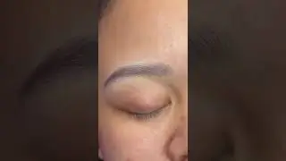 𝙁𝙡𝙪𝙛𝙛𝙮 𝘽𝙧𝙤𝙬 - The First Hairstrokes Technique Eyebrow Embroidery in Semarang 🇮🇩