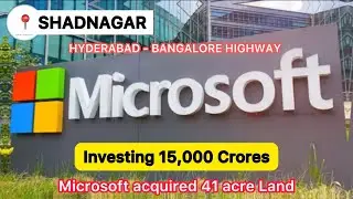 Microsoft Data centre | Hyderabad-Bangalore Highway | Shadnagar | EESHANYA INFRA