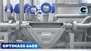 Optimass 6400 - Medidor de Vaz&atilde;o M&aacute;ssica Coriolis