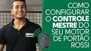 TUTORIAL - Como configurar o um controle mestre para o motor Rossi