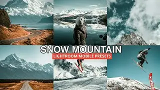 Lightroom mobile best Editing || Snow Mountain Lightroom Mobile Preset ||