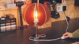 I Made a Custom ACRYLIC LAMP with a CNC Machine | The Result is Stunning!
