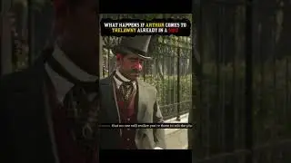What Happens if Arthur comes to Trelawny already in a suit - RDR2 #shorts