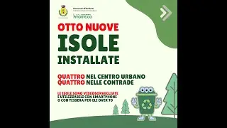 LOCOROTONDO: ISOLE ECOLOGICHE INFORMATIZZATE