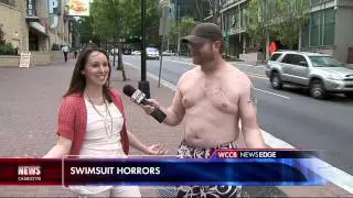 MAN ON THE EDGE : Swimsuit Horror Stories...!