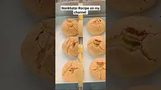 Nankhatai Recipe 😋 Baking Class #short #shortvideo #shorts #youtubeshorts #nankhatai #recipes