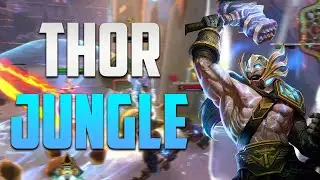 SMITE CONQUEST | THOR JUNGLE - HE IS SO MUCH FUN!!!