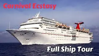 Экскурсия по всему кораблю Carnival Ecstasy