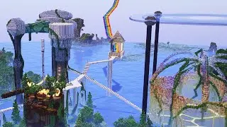 I Built the Realm of Elves in Minecraft