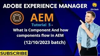 Учебник AEM 5 &mdash; Что такое компонент и как компоненты перемещаются в AEM
