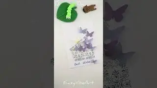DIY Gift Card idea #easyvibeart #giftideas #diyideas #butterfly #diycrafts #giftcard #shorts #reels