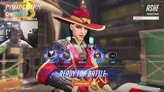 18K DMG! HYDRON ASHE OVERWATCH 2 GAMEPLAY SEASON 12 TOP 500