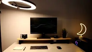 Minimal Desk Setup Tour 2024 | Work From Home Setup