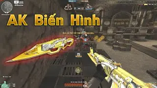 AK-47 FAKE VIP Biến H&igrave;nh AK47-Red Knife Beast Noble Gold