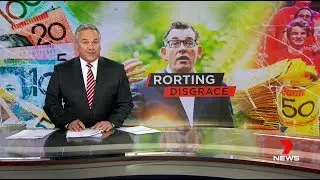 Seven + Nine News. Corrupt Victorian Labor Government 2014 Election.(Tax Funded Campaign)