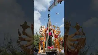 Transporting Durga Mata 2025 #durgamata #matarani #mata #mataji #dusherra #trend