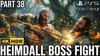 GOD OF WAR RAGNAR&Ouml;K &ndash; PART 38 | KRATOS VS HEIMDALL 🔥 | FREYR&rsquo;S RESCUE & THE FATEFUL | 4K ULTRA HD