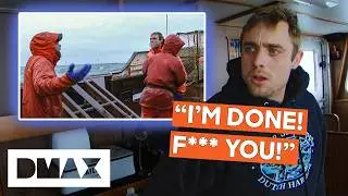 Jake SNAPS And Throws Punches As Tensions Boil Over In Brutal Deck Fight | Deadliest Catch
