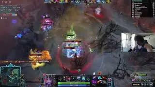 Master tier Queen of Pain Mid-lane Showdown vs Invoker | Divine MMR Gameplay