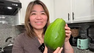 Green PAPAYA Soup Clean and Healthy Soup